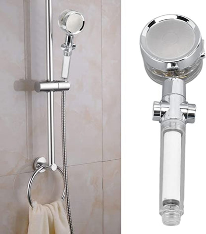 Propeller Shower Head, Bathroom Turbo Fan Shower, Adjustable Handheld Shower Head, 360°Turbo Fan Shower With Filters, Vortex Shower Head, Hydro Jet Shower Head, Fan Shower Head, Propeller Driven Handheld Shower Head with Filter