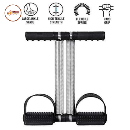 Spring Tummy Trimmer Foot Pedal Resistance Band Elastic Sit-up Pull Rope