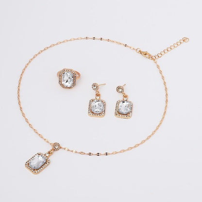 Pendant Earrings Ring