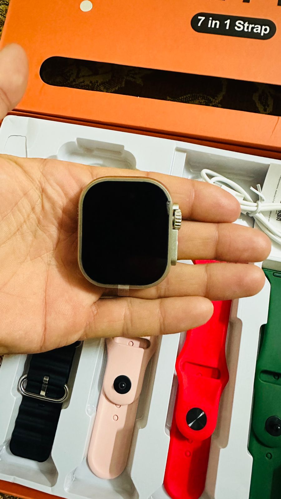 Ultra Smart Watch Ultra 7 In 1 With Out Metal Strip