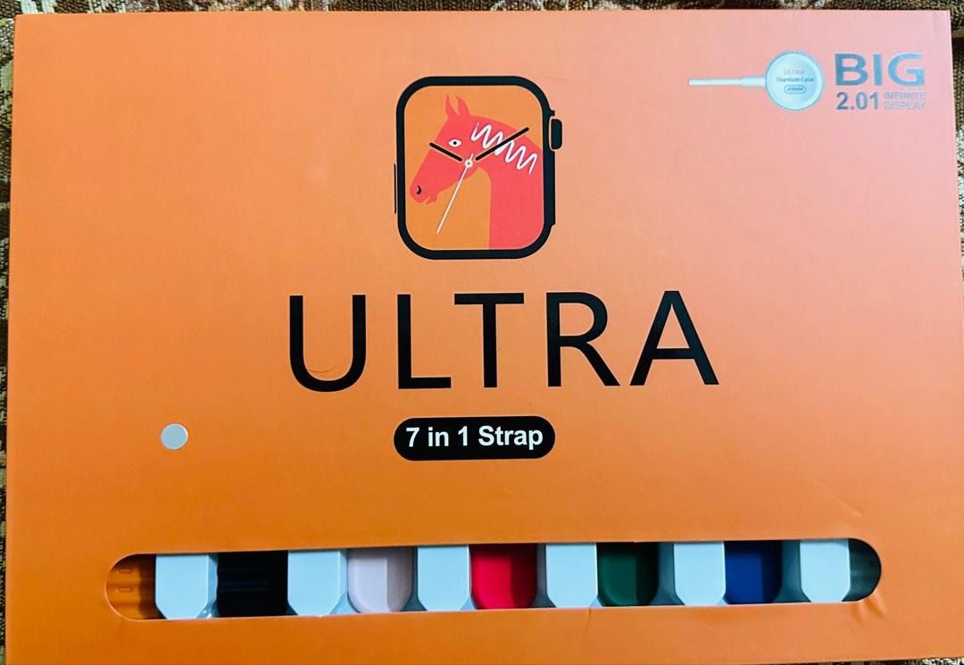 Ultra Smart Watch Ultra 7 In 1 With Out Metal Strip